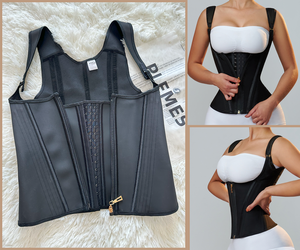 Latex Afslankende Zandloper Gordel Post Chirurgische Bodysuit Met Rits Haak Platte Buik Taille Trainer Korset - Product Image 6