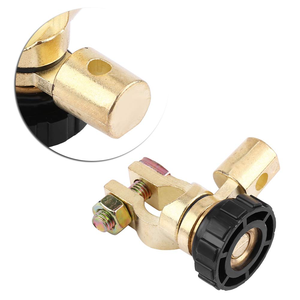 Interrupteur de coupure à vis pour <span class=keywords><strong>batterie</strong></span> de <span class=keywords><strong>voiture</strong></span>, en laiton, 24V, pour l'audio automobile - Product Image 2