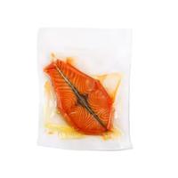 Sacs sous vide en poly-nylon PA PE pour la cuisson à haute température Pochette alimentaire à 3 côtés scellés pour viande