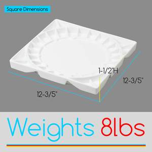 <span class=keywords><strong>Palette</strong></span> de peinture <span class=keywords><strong>aquarelle</strong></span> en céramique MEEDEN de 12-3/5 pouces, <span class=keywords><strong>grande</strong></span> <span class=keywords><strong>palette</strong></span> de studio pour artistes, avec couvercle en plastique - Product Image 2