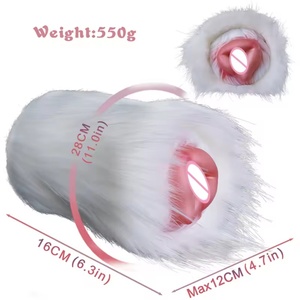 Masturbador Masculino GEEBA con Forma de Perro, con Peluche y Silicona, Vagina Realista, Muñeca Sexual para Hombres Adultos, Juguete Sexual de Peluche - Product Image 5