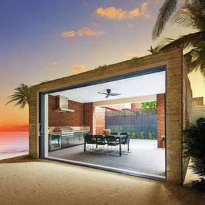 Superhouse Fenêtre panoramique de taille personnalisée, design moderne, verre fixe du sol au <span class=keywords><strong>plafond</strong></span> avec <span class=keywords><strong>porte</strong></span> <span class=keywords><strong>coulissante</strong></span> en aluminium pour villas - Product Image 2