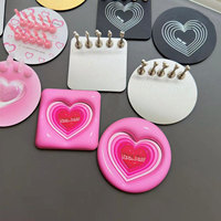 Nouvel ensemble de présentoirs à ongles Love Nail, support en acrylique pour faux ongles, étagères de présentation, palette en acier inoxydable, kit de présentation