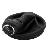 Poignée de levier de vitesses de voiture de haute qualité, levier de vitesses à 5 vitesses, soufflet de levier de vitesses pour VW Transport T5 T5.1 T6 2003 2005-2011