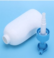 120ml/200ml/300ml/500ml ensemble d'emballage de biberon de shampoing vide pour bébé bouteille à presser à bouchon rabattable personnalisée