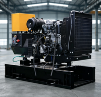 Générateur diesel triphasé 15 kW 20 kVA 50 Hz à châssis ouvert, refroidi par eau, 1800 tr/min, ATS, démarrage automatique, télécommande, alimentation de secours