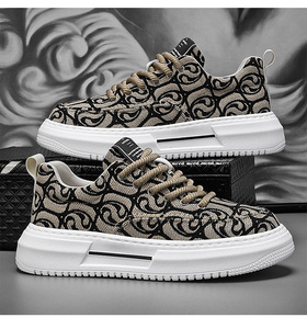 Nouvelles chaussures décontractées montantes printemps 2025, chaussures pour hommes tendance et polyvalentes, chaussures de sport pour hommes à semelle souple - Product Image 2