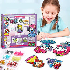EBAYRO 2025 Kit <span class=keywords><strong>di</strong></span> Adesivi con Grandi Gemme Fai-da-Te per Bambini - Serie Principesse, Set <span class=keywords><strong>di</strong></span> Giocattoli da <span class=keywords><strong>Disegno</strong></span> Certificato ASTM & EN71 9074E - Product Image 2