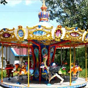 Piezas Profesionales de Aleación y PVC para Carrusel Infantil de 6m de Diámetro, Certificación CE, Marca Yamoo, para Uso en Centros Comerciales - Product Image 5