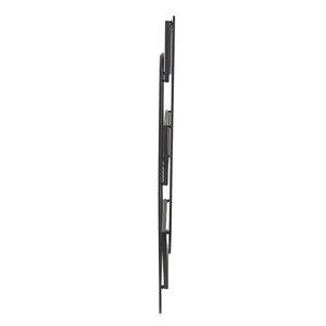<b>Wall</b> Shelf 20x8x32 In Black Metal With Wood Shelves For Indoor Outdoor Use - Product Image 6