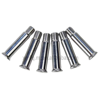 Vis en argent pour patins à roulettes, axe de 8 mm, vis de roue, boulons de fixation, pièces de rechange pour patins à roulettes, prix usine Xiamen Fengquan