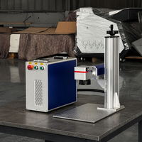 Máquina de Marcado Láser de Fibra de 50W Raycus 20W 30W, Máquina de Grabado de Metal para Acero Inoxidable, Aluminio y Joyería