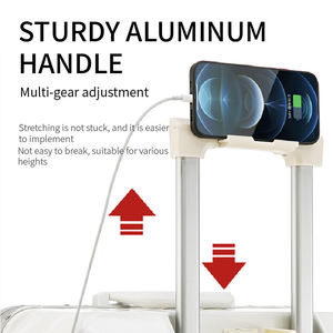 Prosperidade <span class=keywords><strong>funky</strong></span> copo titular bagagem tsa combinação bloqueio viagem alumínio trole alumínio bagagem mala com inserção - Product Image 4