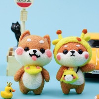 Handmade Inu el yapımı bebek karikatür yapma DIY kolye Zazal el yapımı malzeme paketi