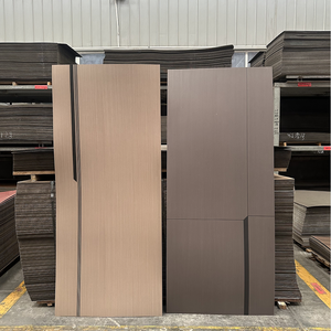 Revestimento de Porta em Melamina com 2 Painéis, Superfície Lisa, Revestimento de Porta Interior à Prova d'Água para Casas, Alta Densidade, Melhor Qualidade - Product Image 5