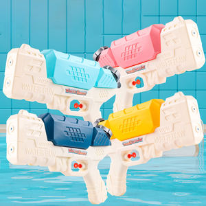 Новинка 2023, детский водяной пистолет с двойным соплом, игрушки, уличный водяной пистолет для игр в воде, 400 мл, большой емко - Product Image 3