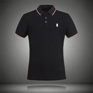 WEITONG <span class=keywords><strong>RL</strong></span> Col de chemise d'été uni pour broderie, en maille de coton perlé, lavable en machine, grande taille pour homme - Product Image 3