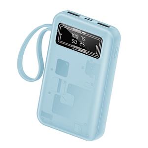 Chargeur portable en promotion, 30000mAh 20000mAh, câble intégré, chargeur de voyage, grande capacité, batteries externes pour smartphone - Product Image 3