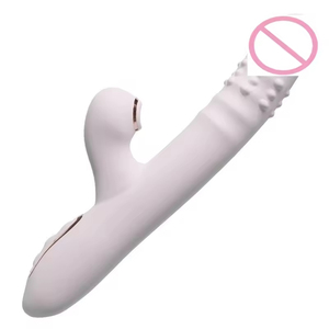 Dispositif de masturbation féminine, bâton de massage vibrant AV, langue télescopique rétractable, jouet érotique pour adultes, vibration silencieuse, jouet sexuel - Product Image 1