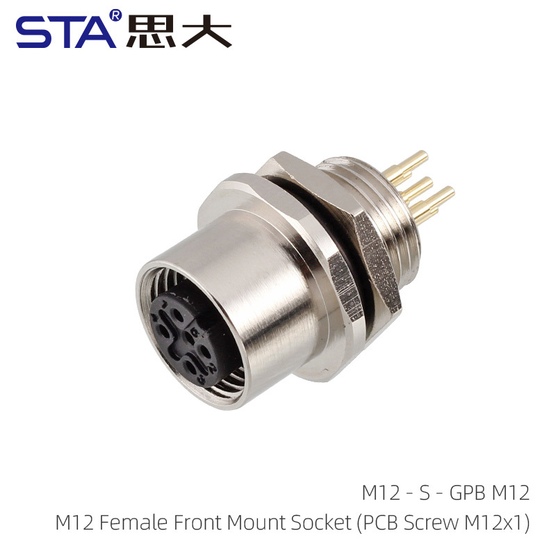 Front Mount Female M12