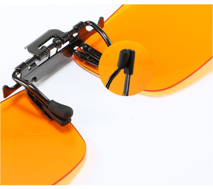 <strong>Low</strong> MOQ Large Square Anti Blue Light <strong>Glasses</strong> Flip up Blue Light Blocking <strong>Glasses</strong> Clip on <strong>Glasses</strong> - Product Image 2