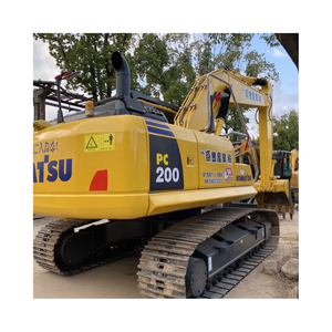 Komatsu PC เครื่องขุด200 20ตันเครื่องยนต์มอเตอร์ประสิทธิภาพสูงใช้ในการก่อสร้างหนัก - Product Image 1