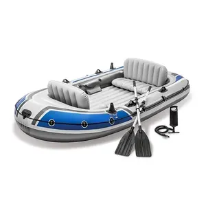 Hot bán ngoài trời thể thao dưới nước đánh cá Inflatable Kayak Drop Stitch Kayak Inflatable 2 người xuồng Inflatable thuyền sông xuồng