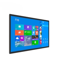55 65 Inch Touch Screen Monitor 32 43 50 Inch Wall Mount Information Kiosk Portable Monitor Touch Screen Kiosk
