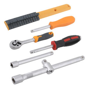 ชุดประแจวงล้อเวรา 1/4 นิ้ว พร้อมก้านต่อและด้ามจับซ็อกเก็ต ชุบโครเมียม เหล็กโครเมียมวาเนเดียม เครื่องมือซ่อมรถยนต์ - Product Image 3