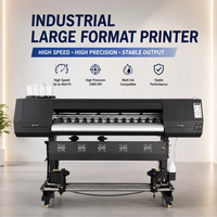 Usine directe 1.9m imprimante à jet d'encre automatique traceur Machine pour tissu Polyester 1 an de garantie solvant