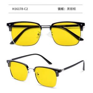 Gafas de visión nocturna 802 con marco de plástico y metal, espejo irregular, resistentes a los rayos UV, a las explosiones y a la luz azul. - Product Image 2