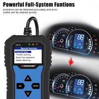 Escáner de Diagnóstico Automotriz de Sistema Completo VAG, Escáner OBDII/EOBD KW350, Lector de Códigos y Herramienta de Escaneo