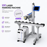 Machine de marquage laser UV automatique en ligne pour le codage des bouteilles, des emballages pharmaceutiques, des câbles et des tuyaux