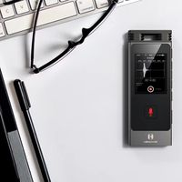 Échantillon gratuit 2024 derniers modèles enregistrement de longue durée Wav Mp3 lecteur de musique enregistreur vocal type c Dictaphone enregistreur vocal numérique