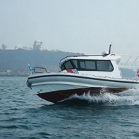 Bateau de patrouille à grande vitesse en aluminium Grandsea, longueur 7,6 m, taille moyenne, à vendre