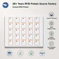 Fabrikpreis 13,56MHz RFID-Karten-Inlay Vorlaminierte Smartcard PVC-Material für Kontaktlose Kartenherstellung OEM Anpassbar