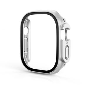 Ivanaze-funda protectora completa para PC, película de cristal transparente para Apple Watch Ultra 49mm, funda de PC para Apple Watch Ultra 49mm, 360 - Product Image 2