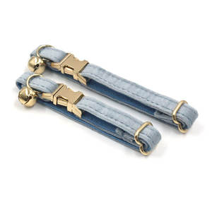 منتجات رائجة منتجات وصلت حديثًا للحيوانات الأليفة طوق مخملي ناعم لياقة قطة شخصية عالية الجودة طوق كلب وقطة - Product Image 5