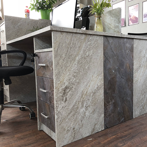 Wallpaper PVC Self-<span class=keywords><strong>Adhesive</strong></span> Matte <span class=keywords><strong>Black</strong></span> <span class=keywords><strong>Marble</strong></span> Color 3D ukuran 122cm*50m untuk Dekorasi Rumah, Dapur & Kamar Tidur - Product Image 2
