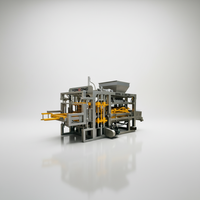 Machine à fabriquer des blocs de béton entièrement automatique QT6-15, économique, à haut rendement, machine hydraulique pour briques