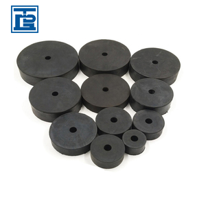 Amortecedor de borracha redondo preto personalizado, amortecedor de borracha anti-vibração, tampão de placa de <span class=keywords><strong>neoprene</strong></span> epdm - Product Image 4