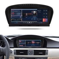 Lecteur DVD Android ID9 8.8 "pour Bmw Série 5 E60 E61 E62 Série 3 E90 E91 E92 Voiture Vidéo Audio Stéréo Gps Navigation