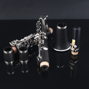 <span class=keywords><strong>Clarinete</strong></span> barato de latón niquelado <span class=keywords><strong>clarinete</strong></span> de tono C adecuado para principiantes aceptar <span class=keywords><strong>clarinete</strong></span> personalizado - Product Image 2