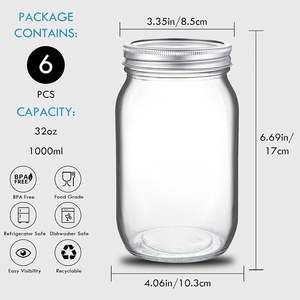 Frascos de Vidrio Ámbar de 250 ml con Protección UV, de Borosilicato, para Almacenamiento de Miel, Aceites Esenciales y Alimentos, con Tapa - Product Image 2