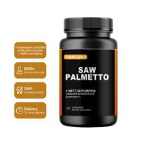 Capsules de Saw Palmetto OEM avec extrait de graine de citrouille pour soutenir la santé urinaire et de la prostate masculine
