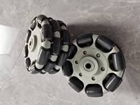 Rouleau à haute capacité de charge et roulement à billes 125mm Omni Wheel pour chariot