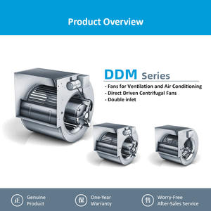 Ventilateur centrifuge à double entrée Nicotra DDM 9-9 E6G3603 3F 4P +SCT +FL 230/400V 50/60Hz 1410RPM 550W, autoportant, ODM/OEM - Product Image 5