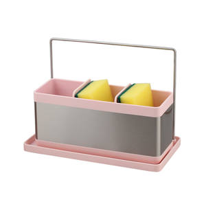 Organizador de fregadero de acero inoxidable y plástico - Product Image 3