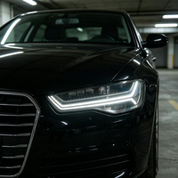 Ensemble de phares LED KGKB pour Audi A6 A6L C7 2012-2018, mise à niveau Matrix, lentille de projecteur, clignotant séquentiel, 6500K, Plug & Play