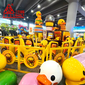 Divertidos Trenes Eléctricos para Carnaval, Atracciones de Parque de Diversiones, Construcción de Fibra de Vidrio para Uso en Interiores/Exteriores, Aeropuertos y Jardines - Product Image 1